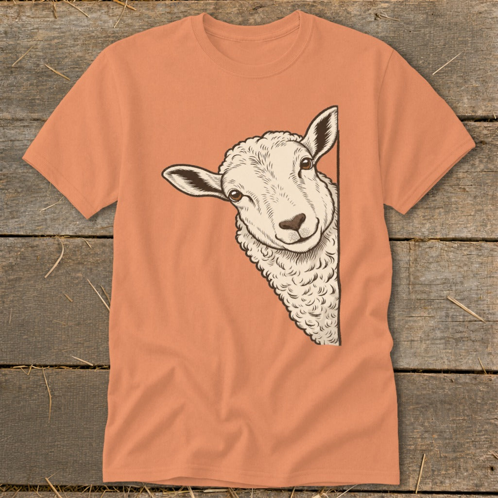 Peeking Sheep Classic Tee