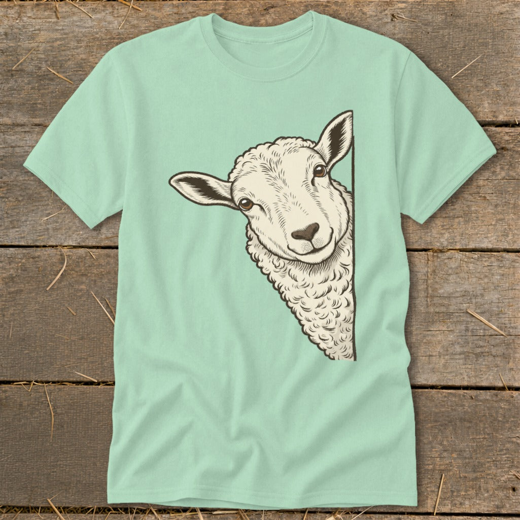 Peeking Sheep Classic Tee