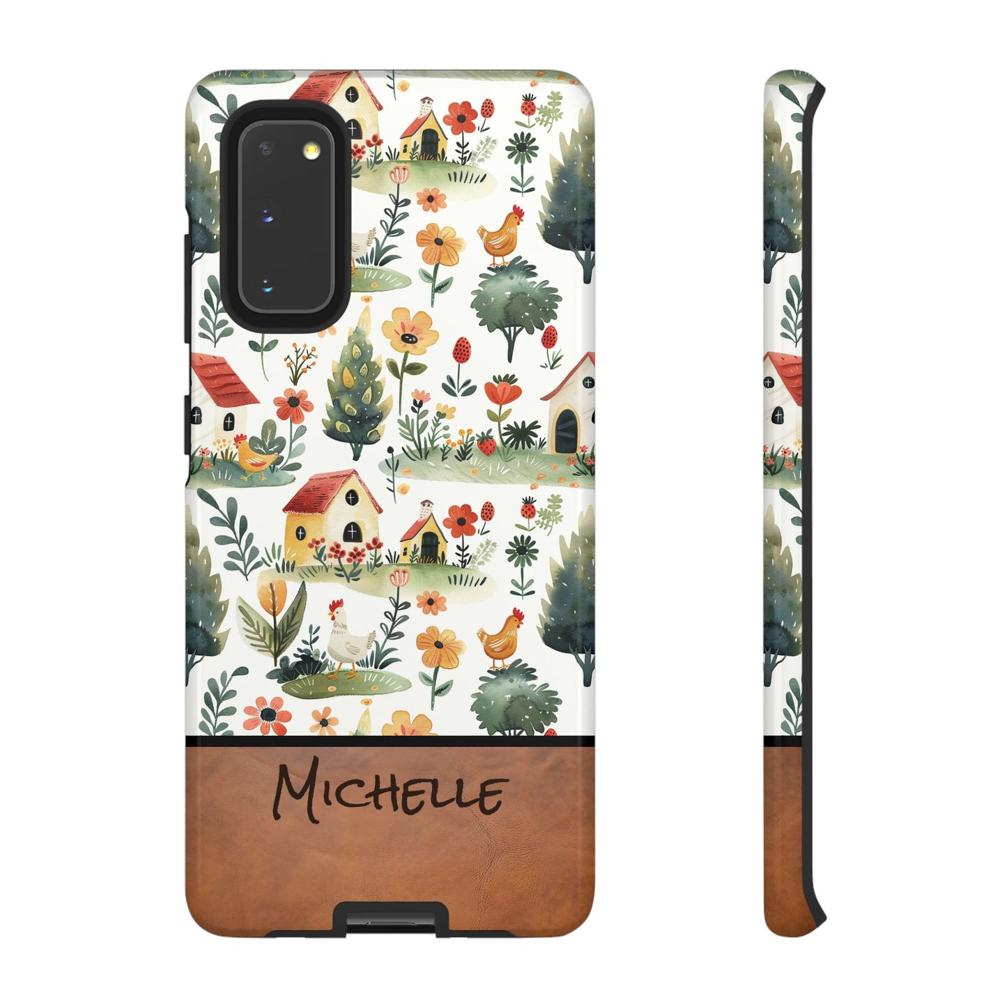 Personalized Chicken Farm Phone Case