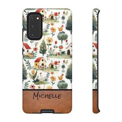Personalized Chicken Farm Phone Case