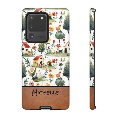 Personalized Chicken Farm Phone Case
