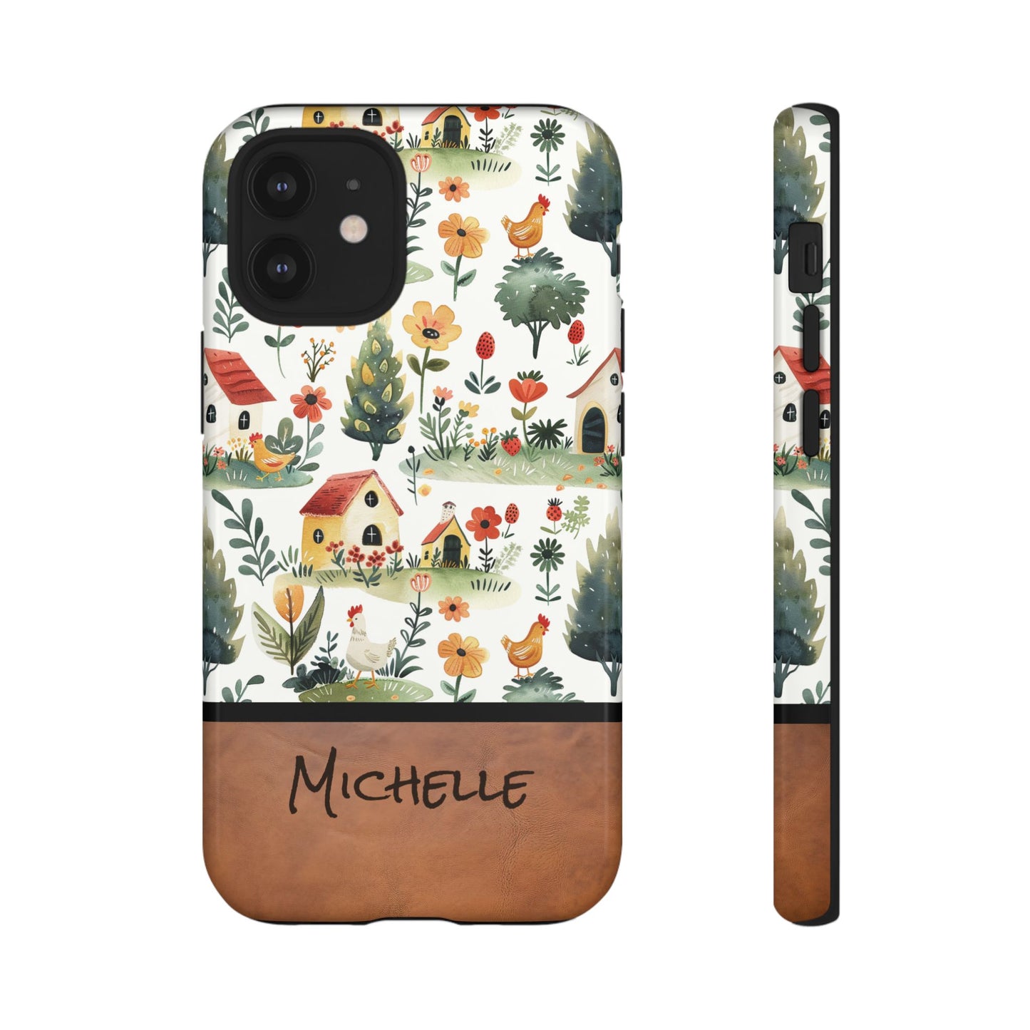 Personalized Chicken Farm Phone Case