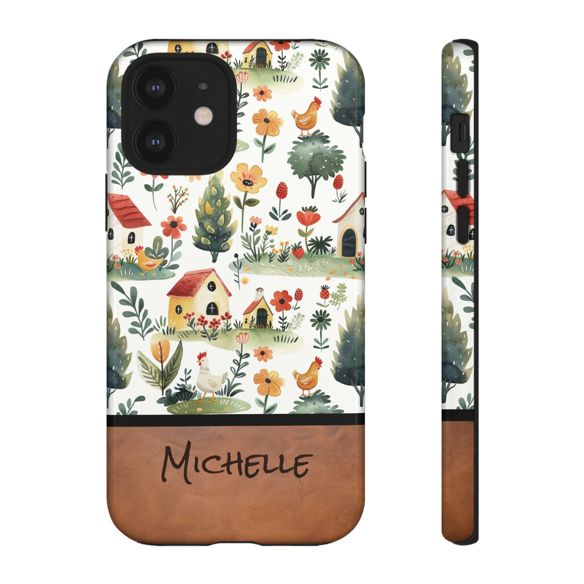 Personalized Chicken Farm Phone Case