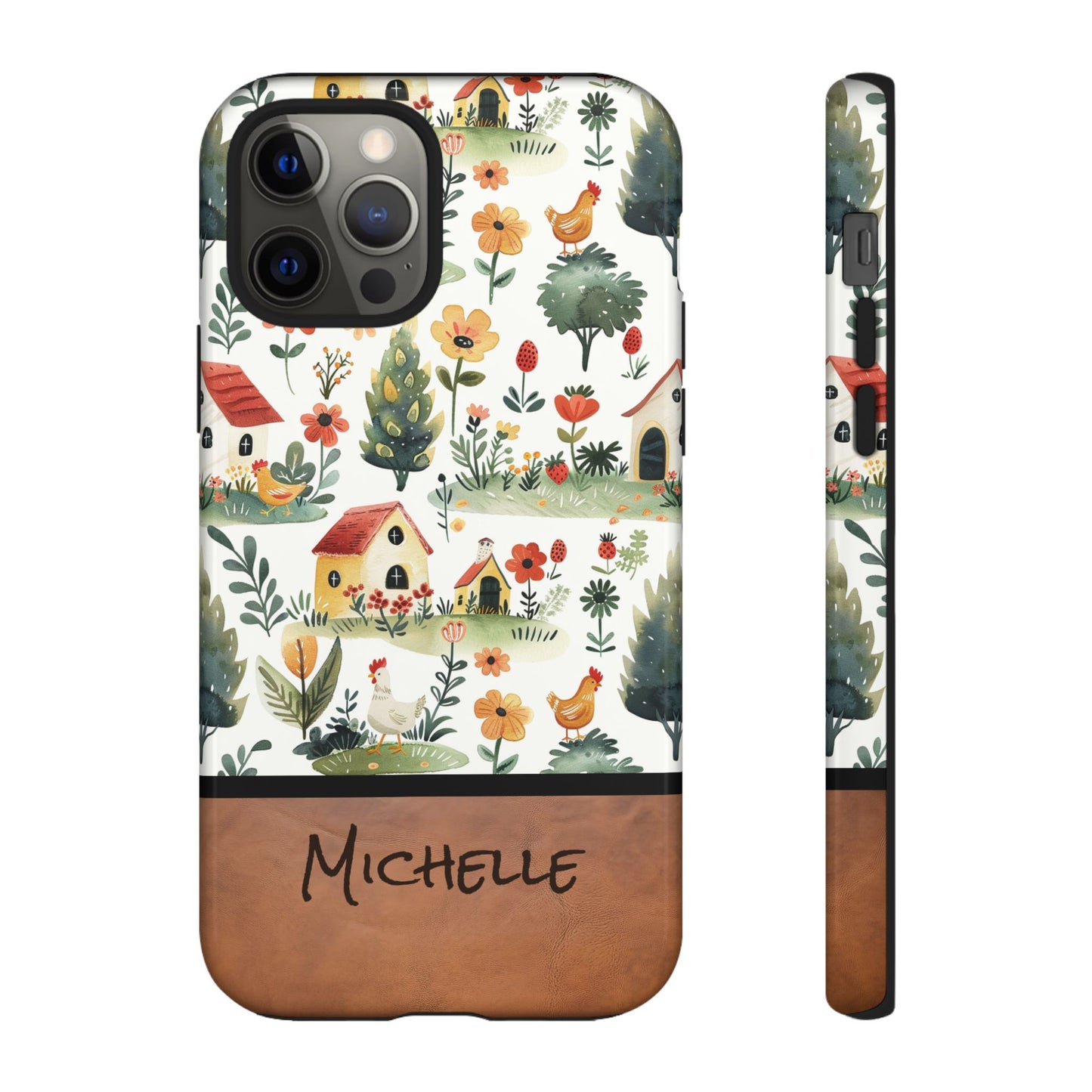 Personalized Chicken Farm Phone Case
