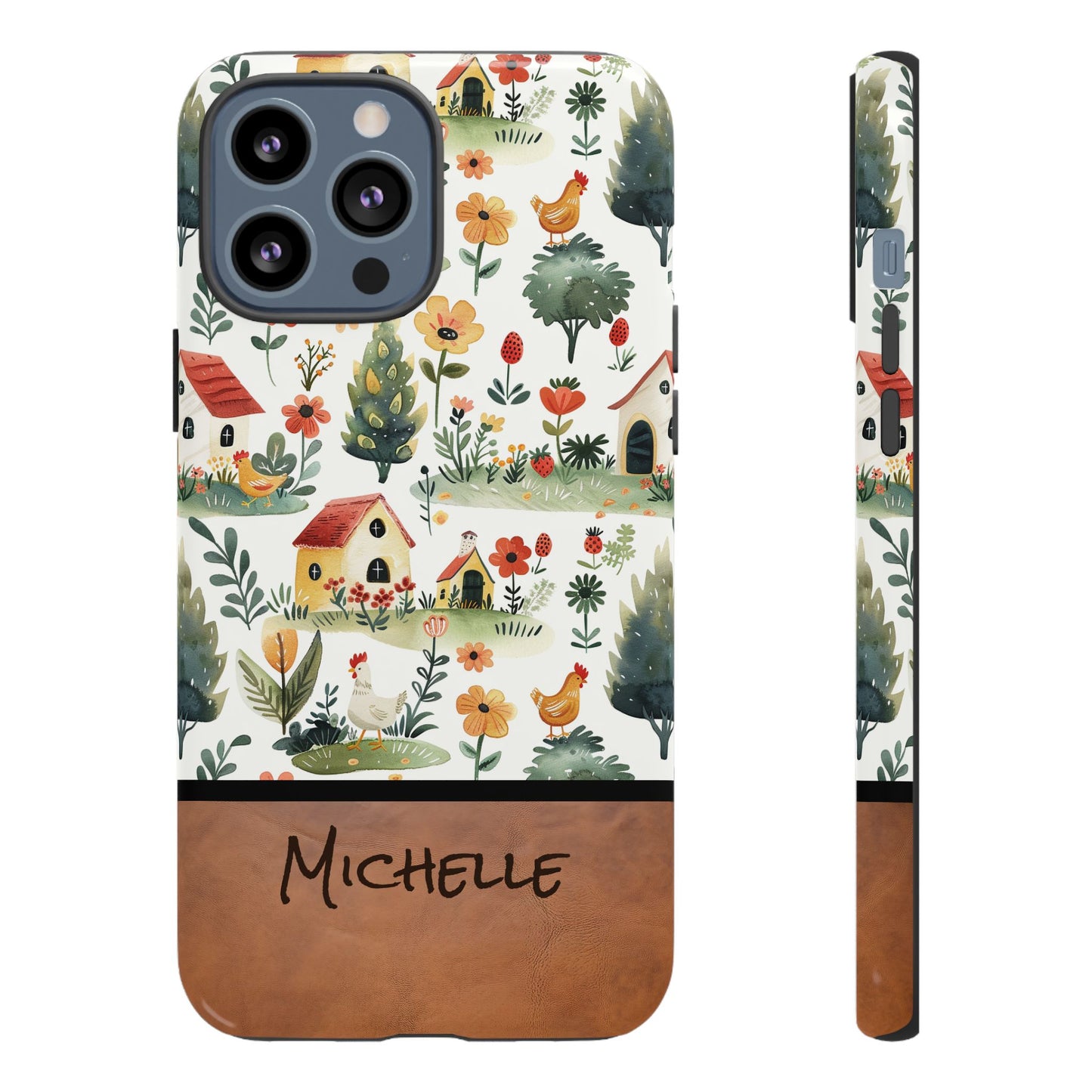 Personalized Chicken Farm Phone Case