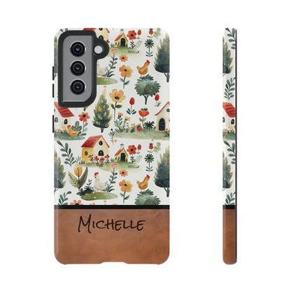 Personalized Chicken Farm Phone Case