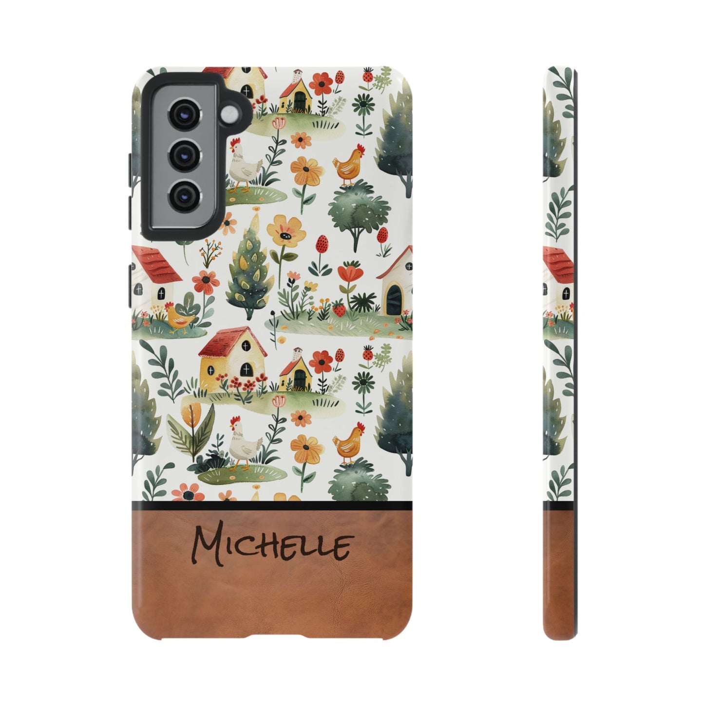 Personalized Chicken Farm Phone Case