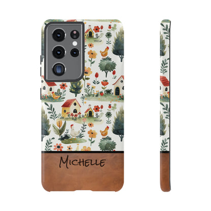Personalized Chicken Farm Phone Case