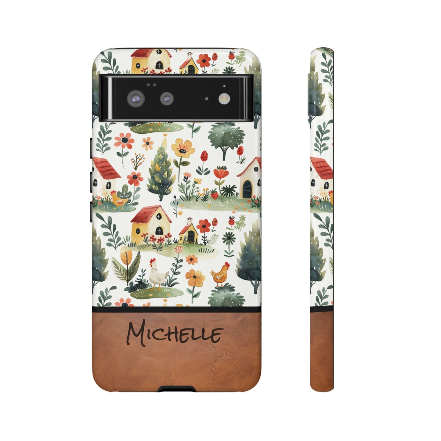 Personalized Chicken Farm Phone Case