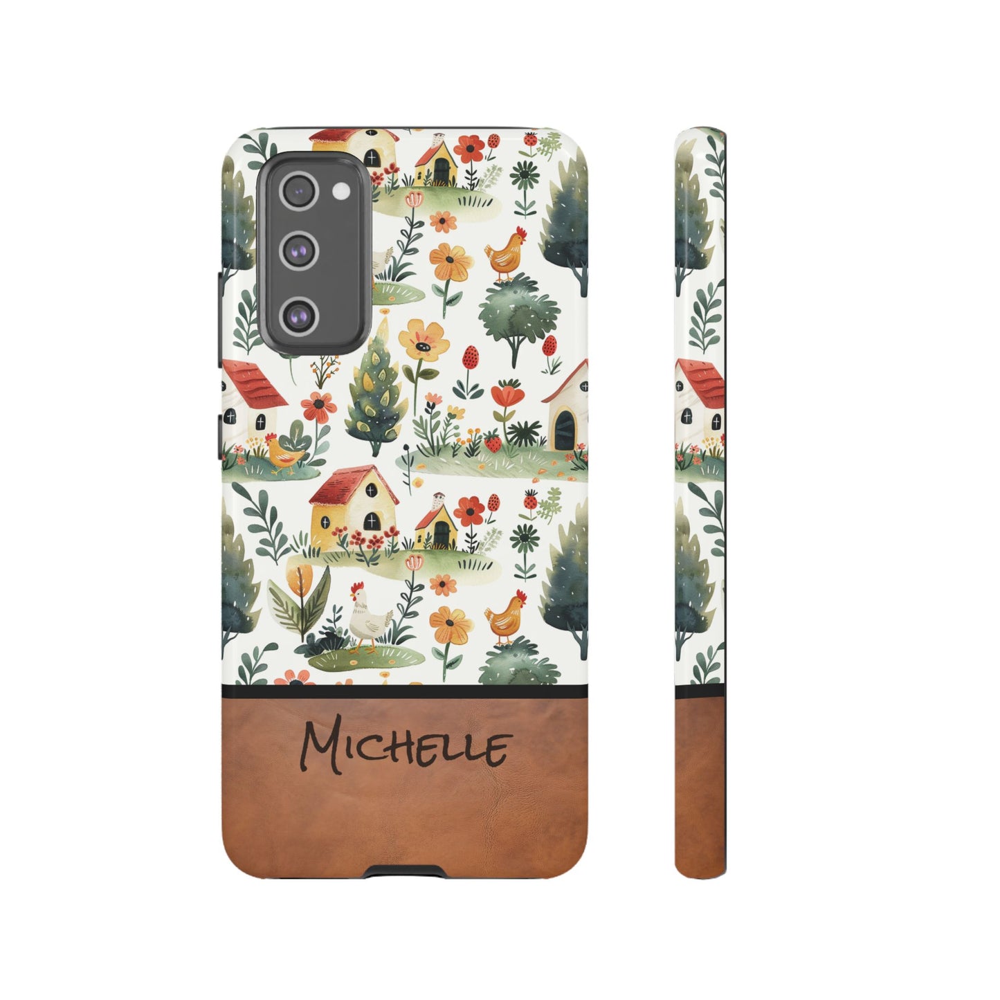 Personalized Chicken Farm Phone Case