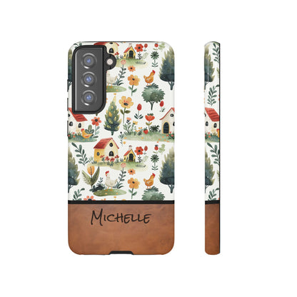 Personalized Chicken Farm Phone Case