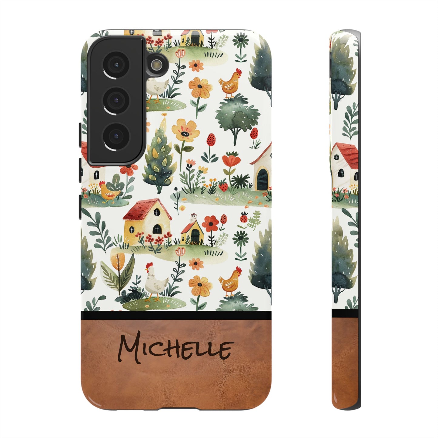 Personalized Chicken Farm Phone Case