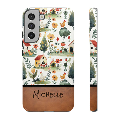 Personalized Chicken Farm Phone Case