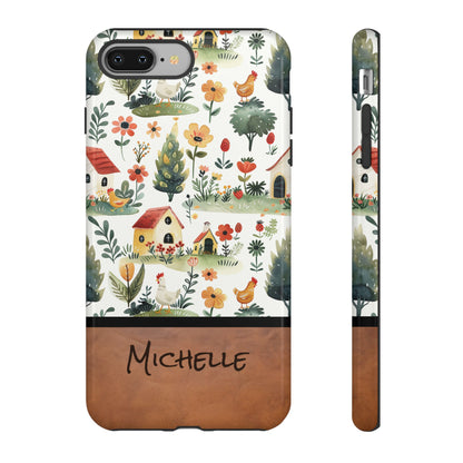 Personalized Chicken Farm Phone Case