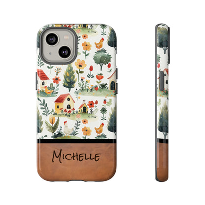 Personalized Chicken Farm Phone Case
