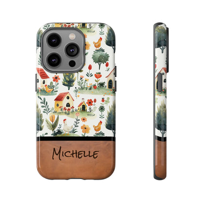 Personalized Chicken Farm Phone Case