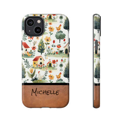 Personalized Chicken Farm Phone Case