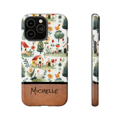 Personalized Chicken Farm Phone Case