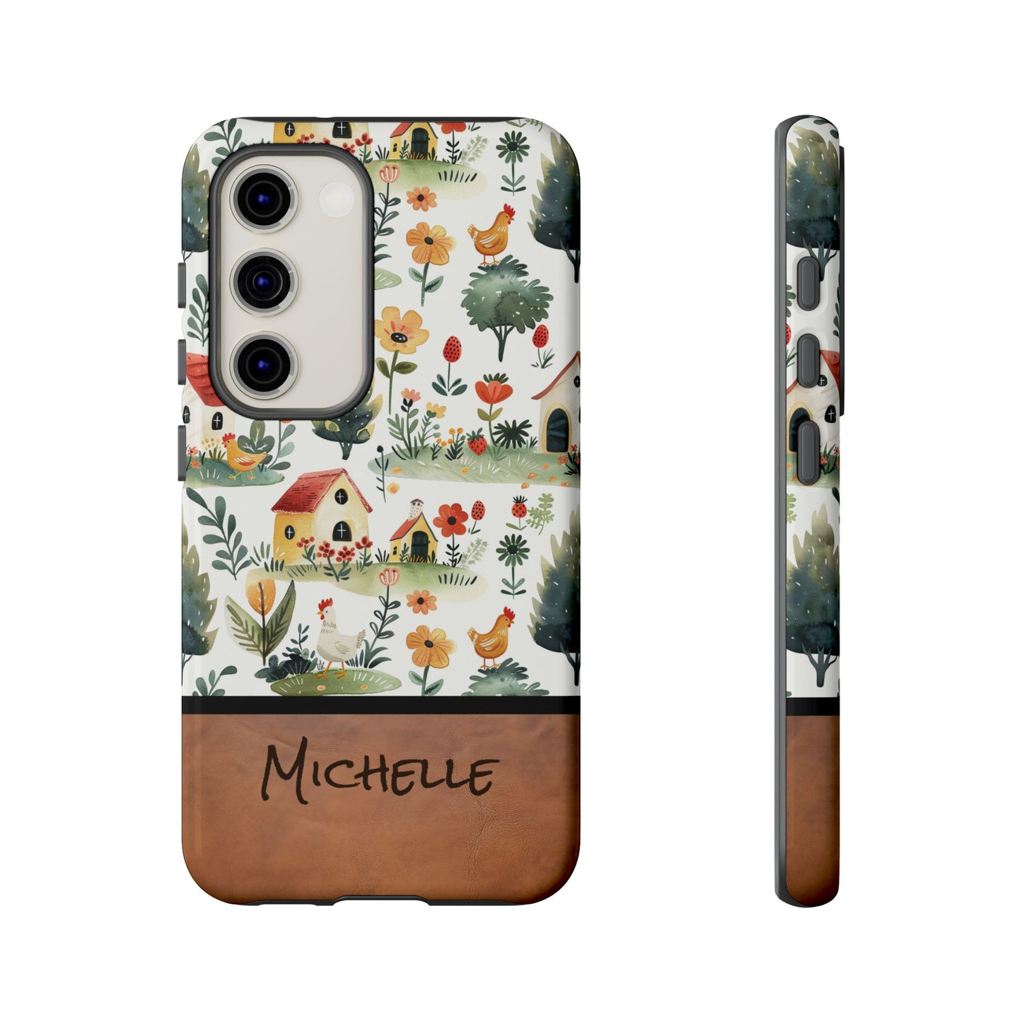 Personalized Chicken Farm Phone Case