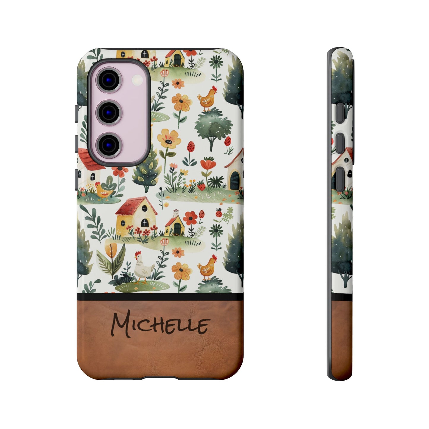 Personalized Chicken Farm Phone Case