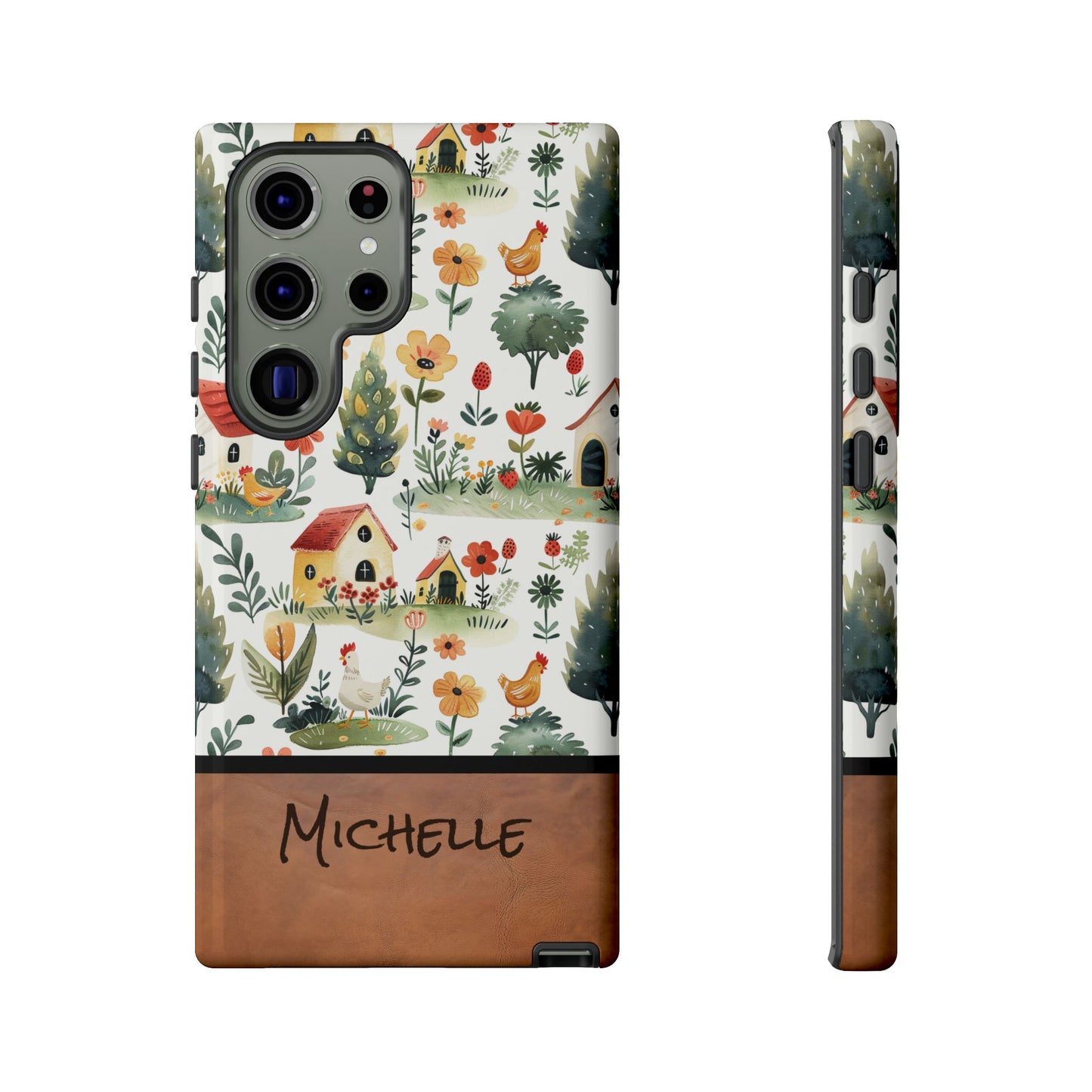 Personalized Chicken Farm Phone Case