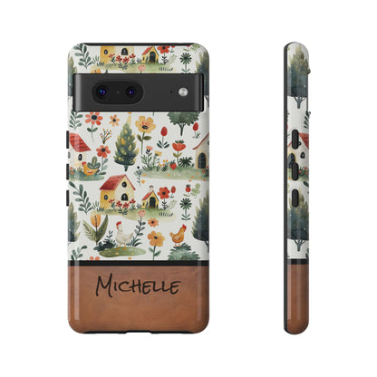 Personalized Chicken Farm Phone Case