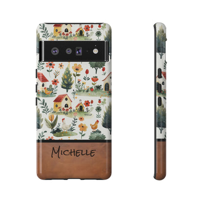 Personalized Chicken Farm Phone Case