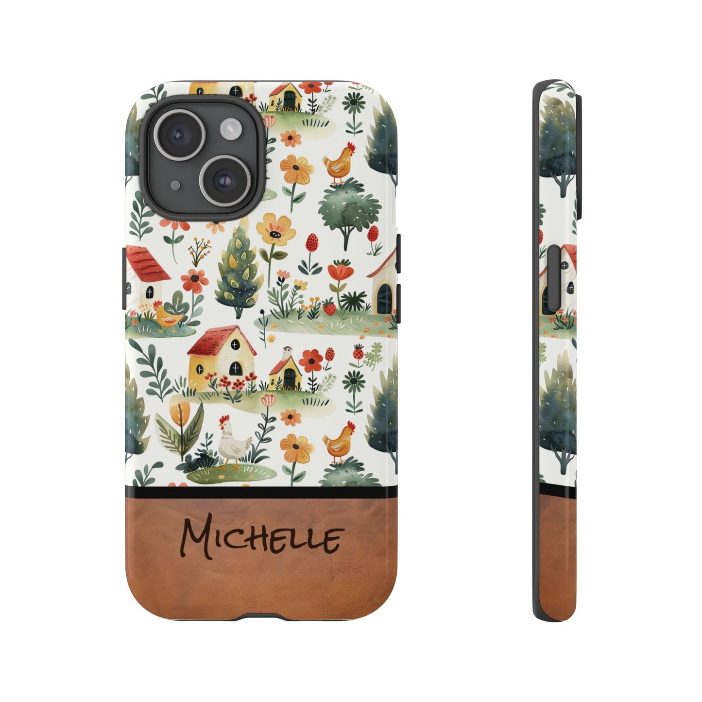Personalized Chicken Farm Phone Case
