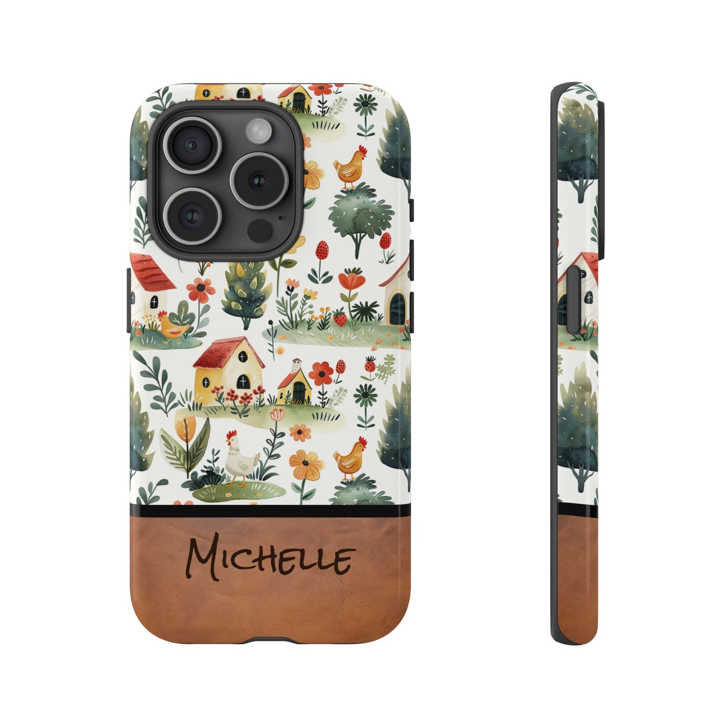 Personalized Chicken Farm Phone Case