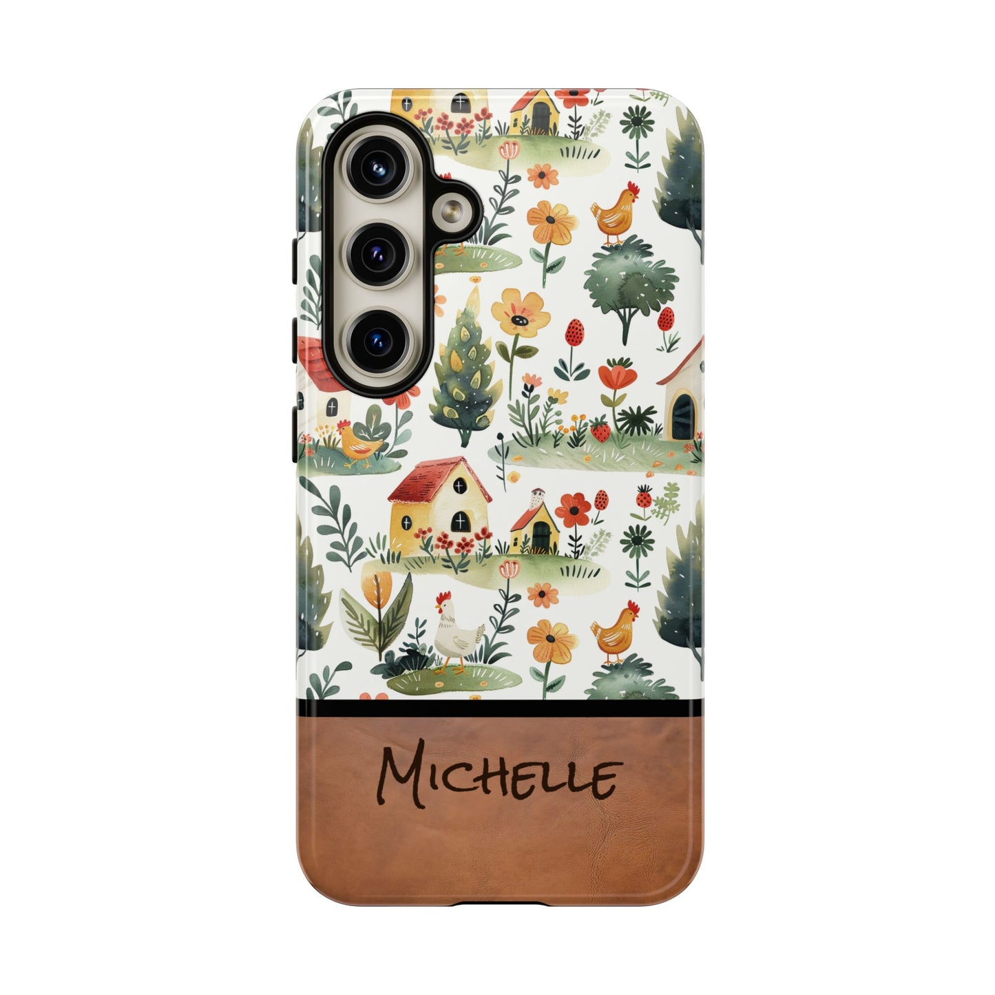 Personalized Chicken Farm Phone Case