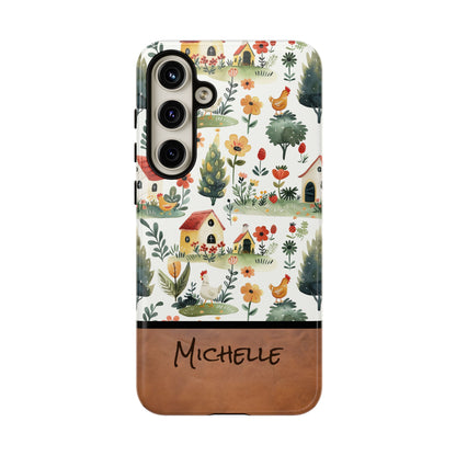 Personalized Chicken Farm Phone Case