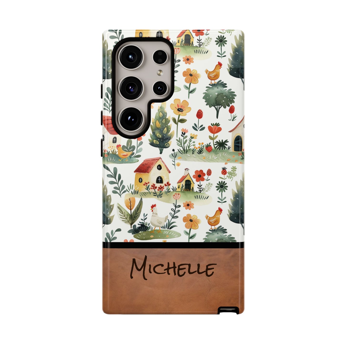 Personalized Chicken Farm Phone Case
