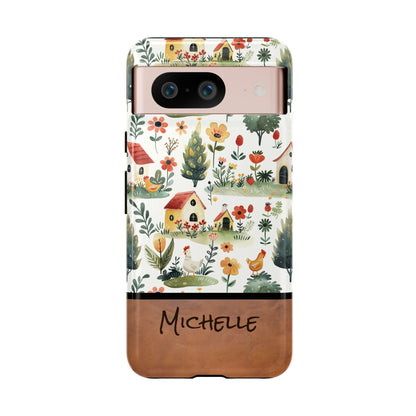 Personalized Chicken Farm Phone Case