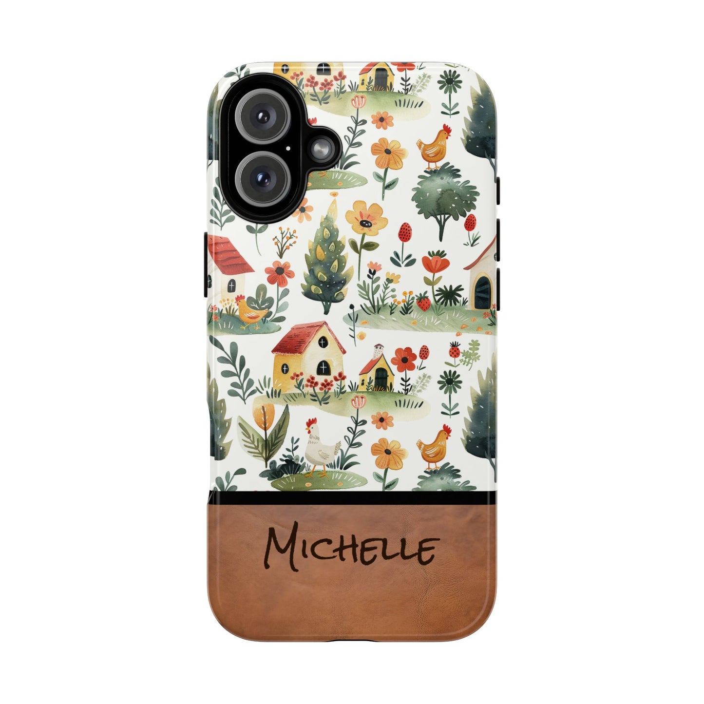 Personalized Chicken Farm Phone Case