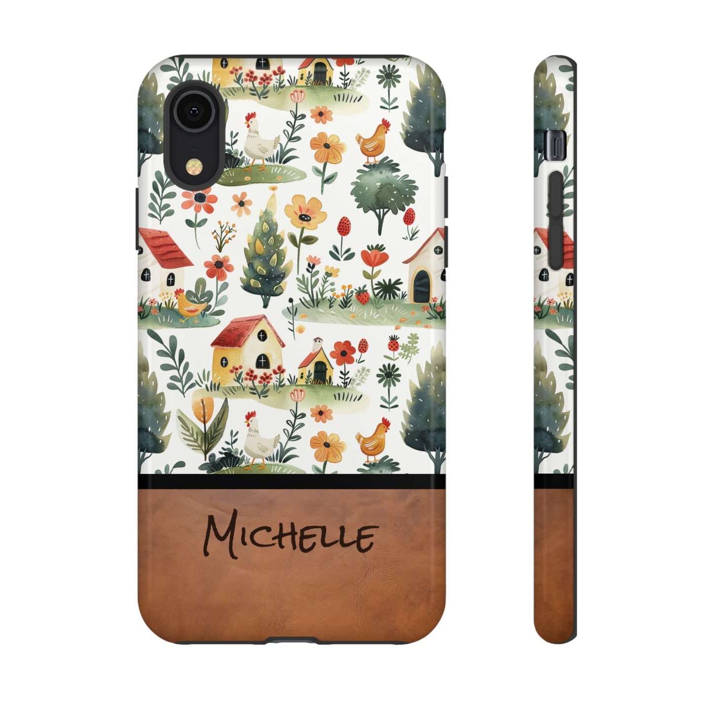 Personalized Chicken Farm Phone Case