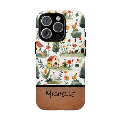 Personalized Chicken Farm Phone Case