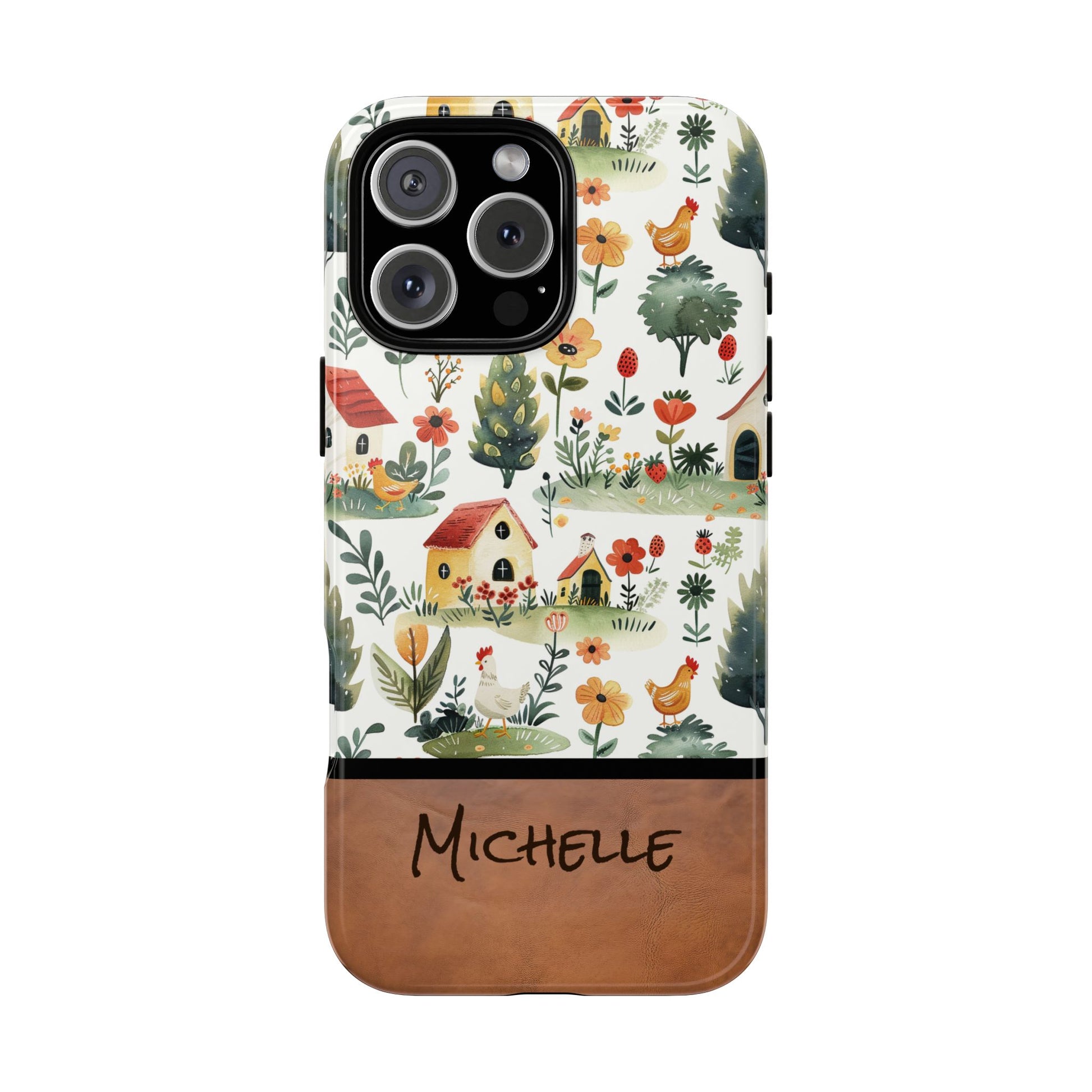 Personalized Chicken Farm Phone Case