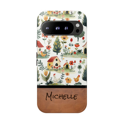 Personalized Chicken Farm Phone Case