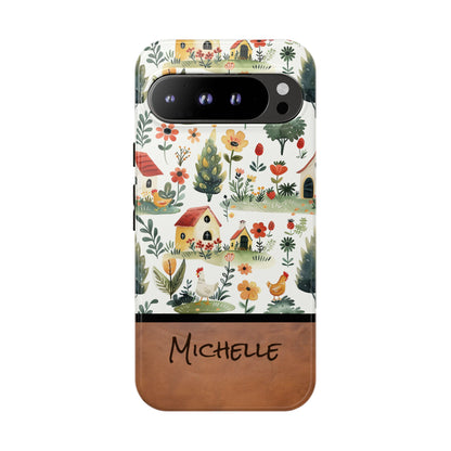 Personalized Chicken Farm Phone Case