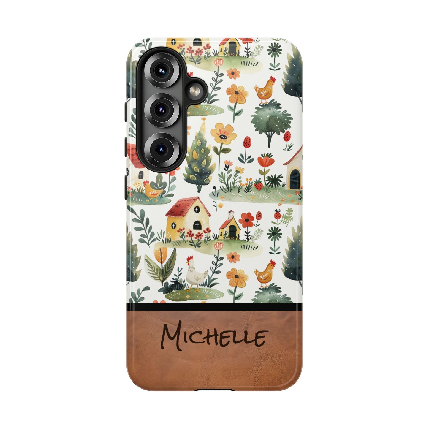 Personalized Chicken Farm Phone Case