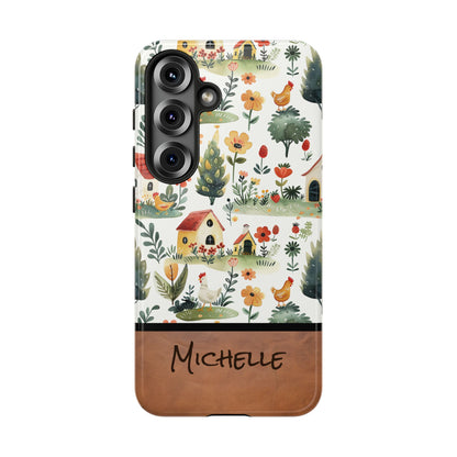 Personalized Chicken Farm Phone Case