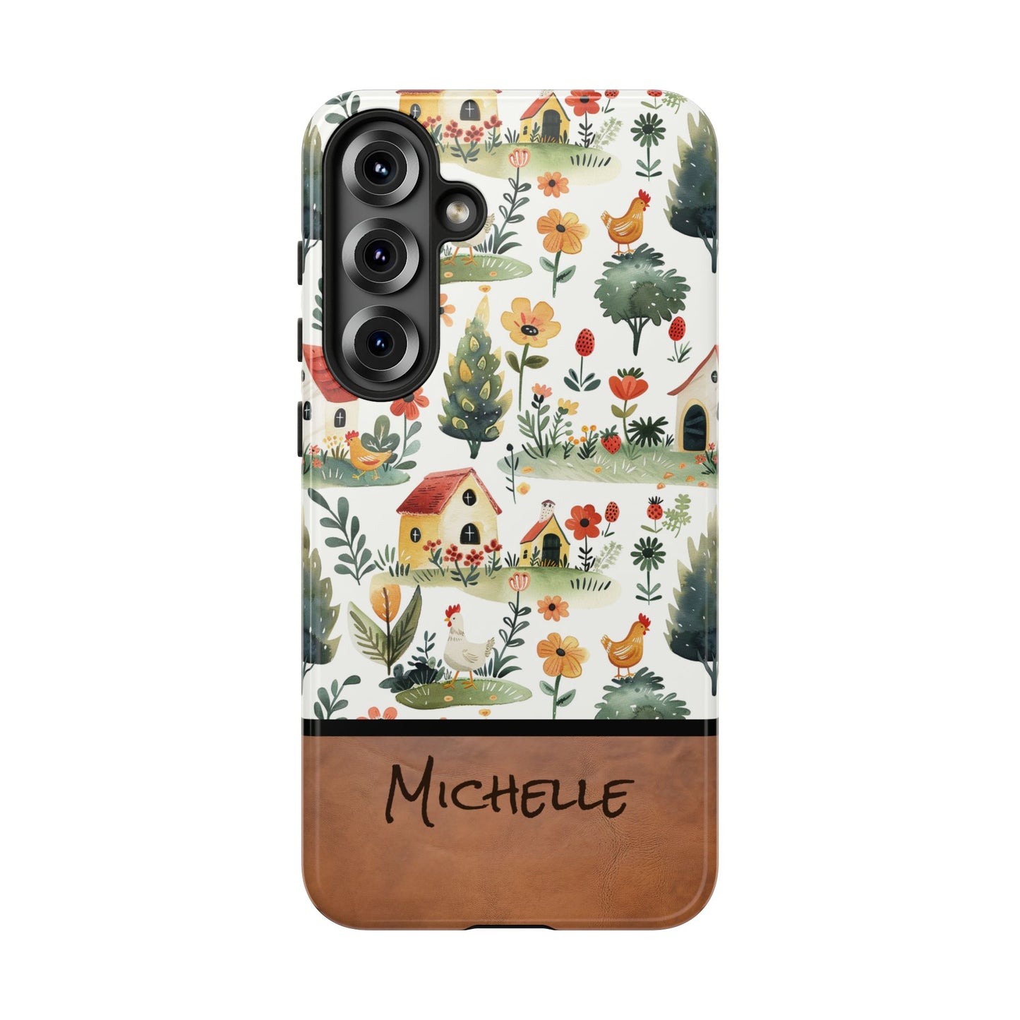 Personalized Chicken Farm Phone Case