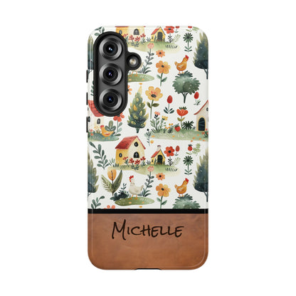 Personalized Chicken Farm Phone Case