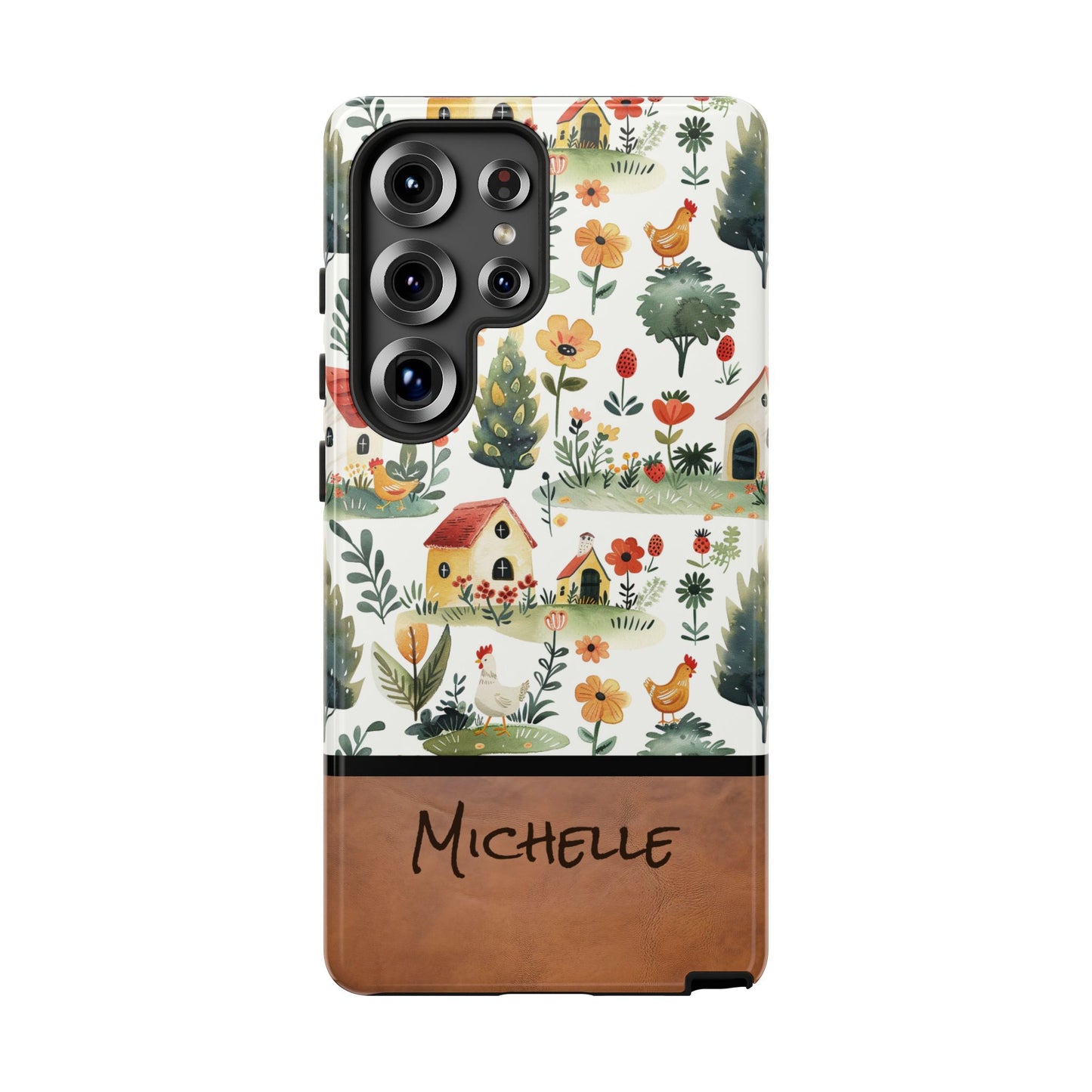 Personalized Chicken Farm Phone Case