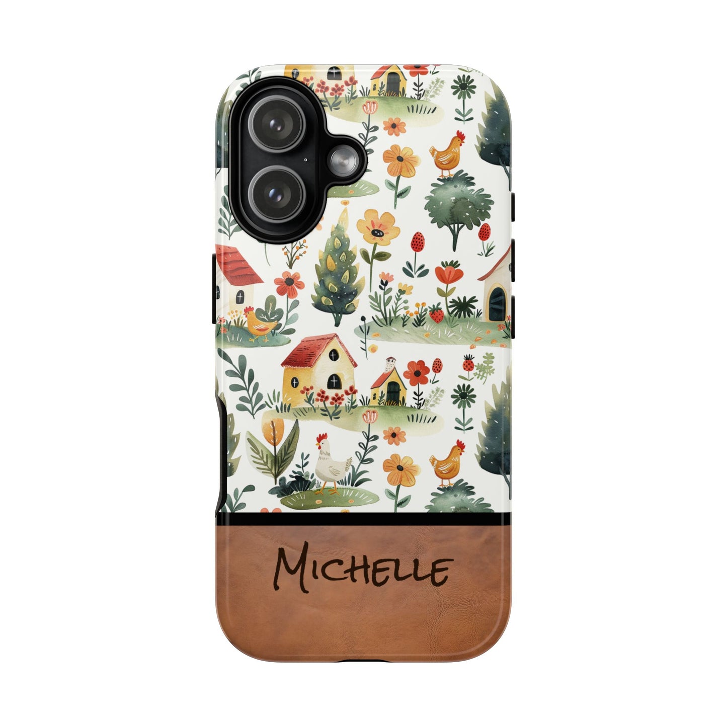 Personalized Chicken Farm Phone Case