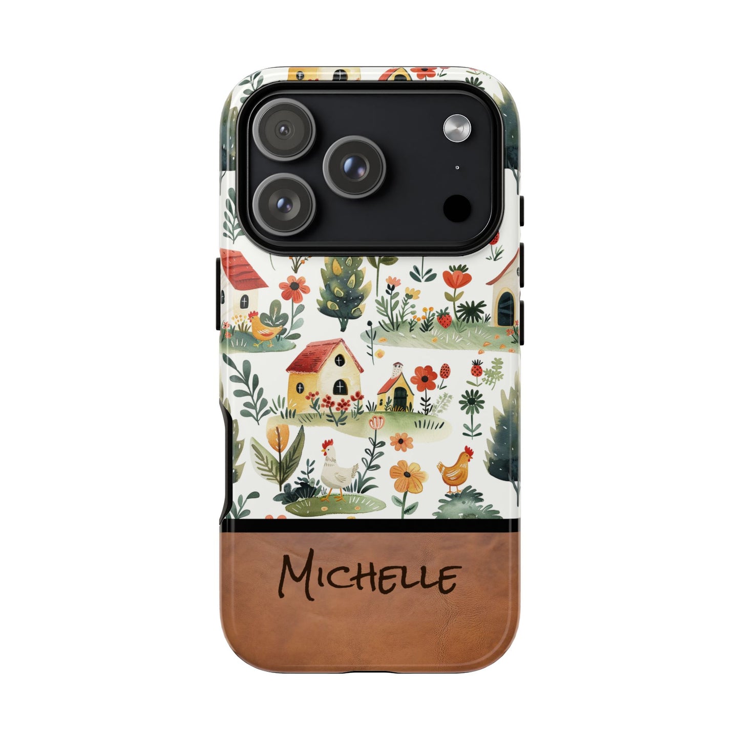 Personalized Chicken Farm Phone Case