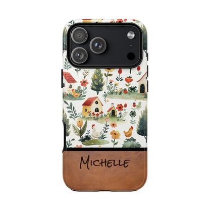 Personalized Chicken Farm Phone Case