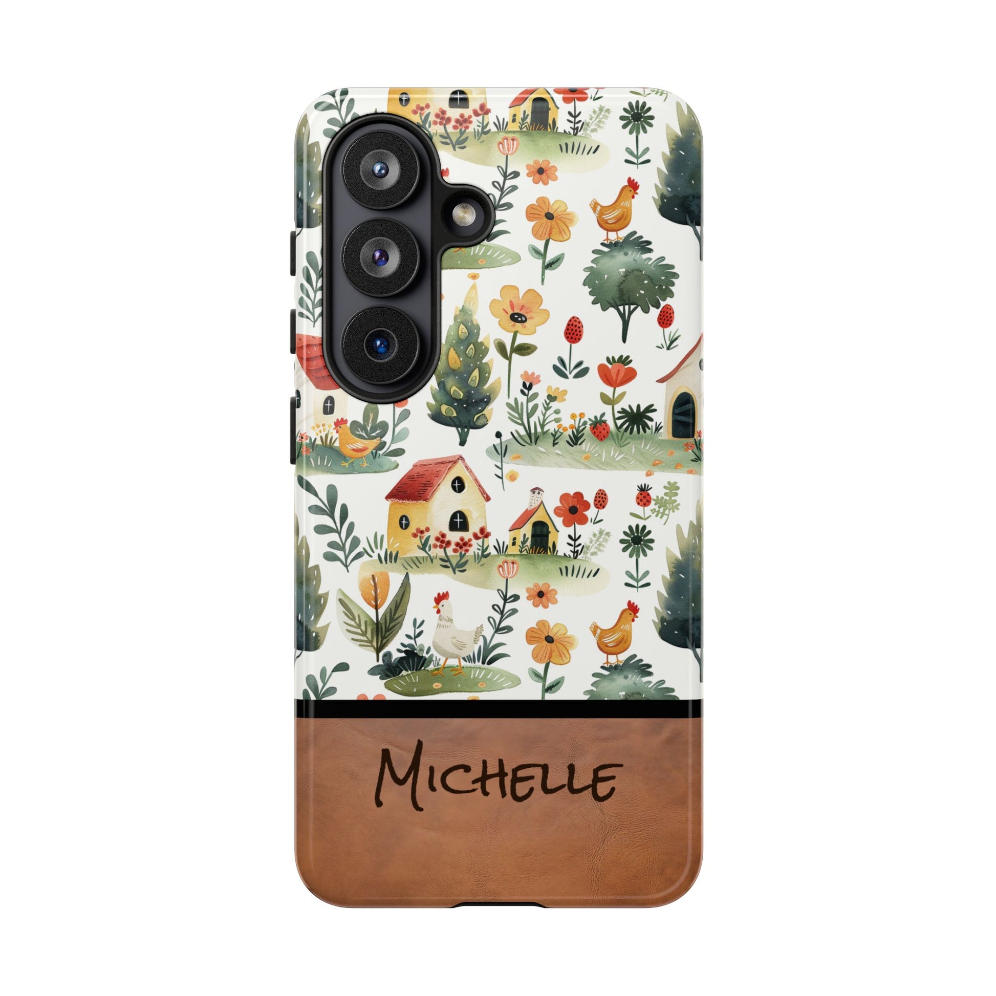 Personalized Chicken Farm Phone Case