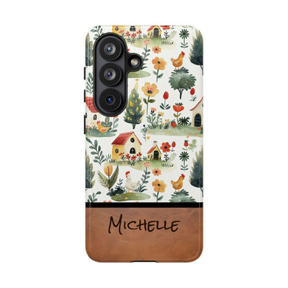 Personalized Chicken Farm Phone Case