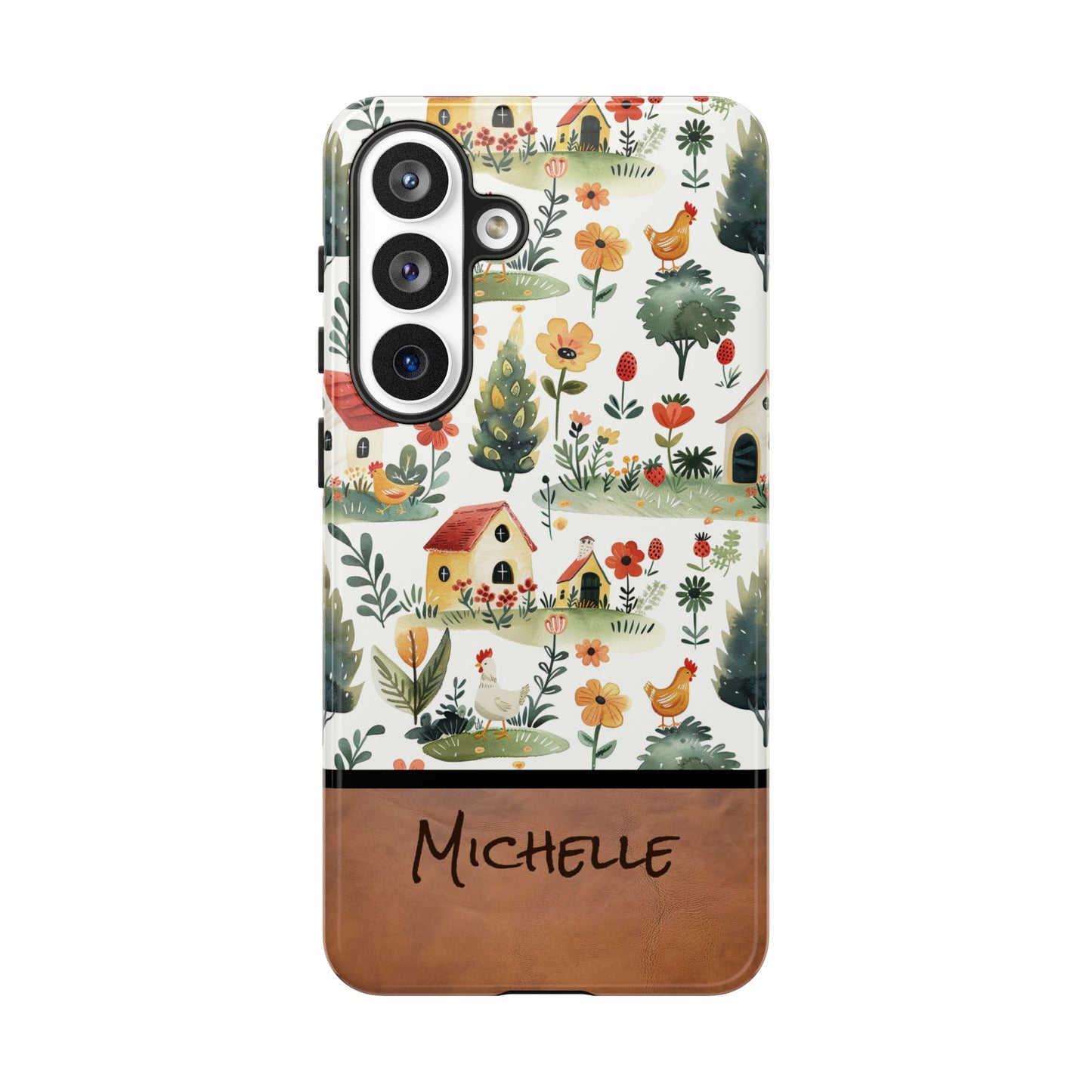 Personalized Chicken Farm Phone Case